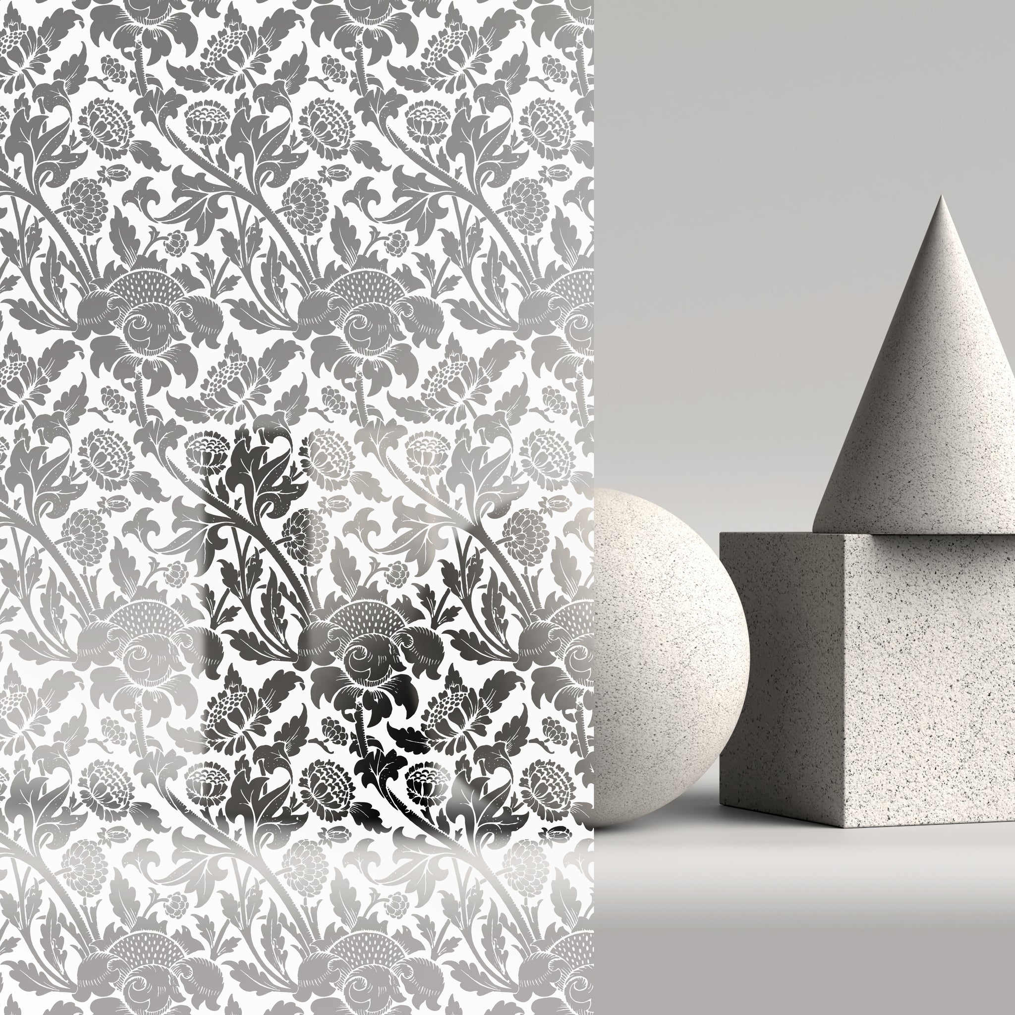 Exclusive Vintage Floral Window Film