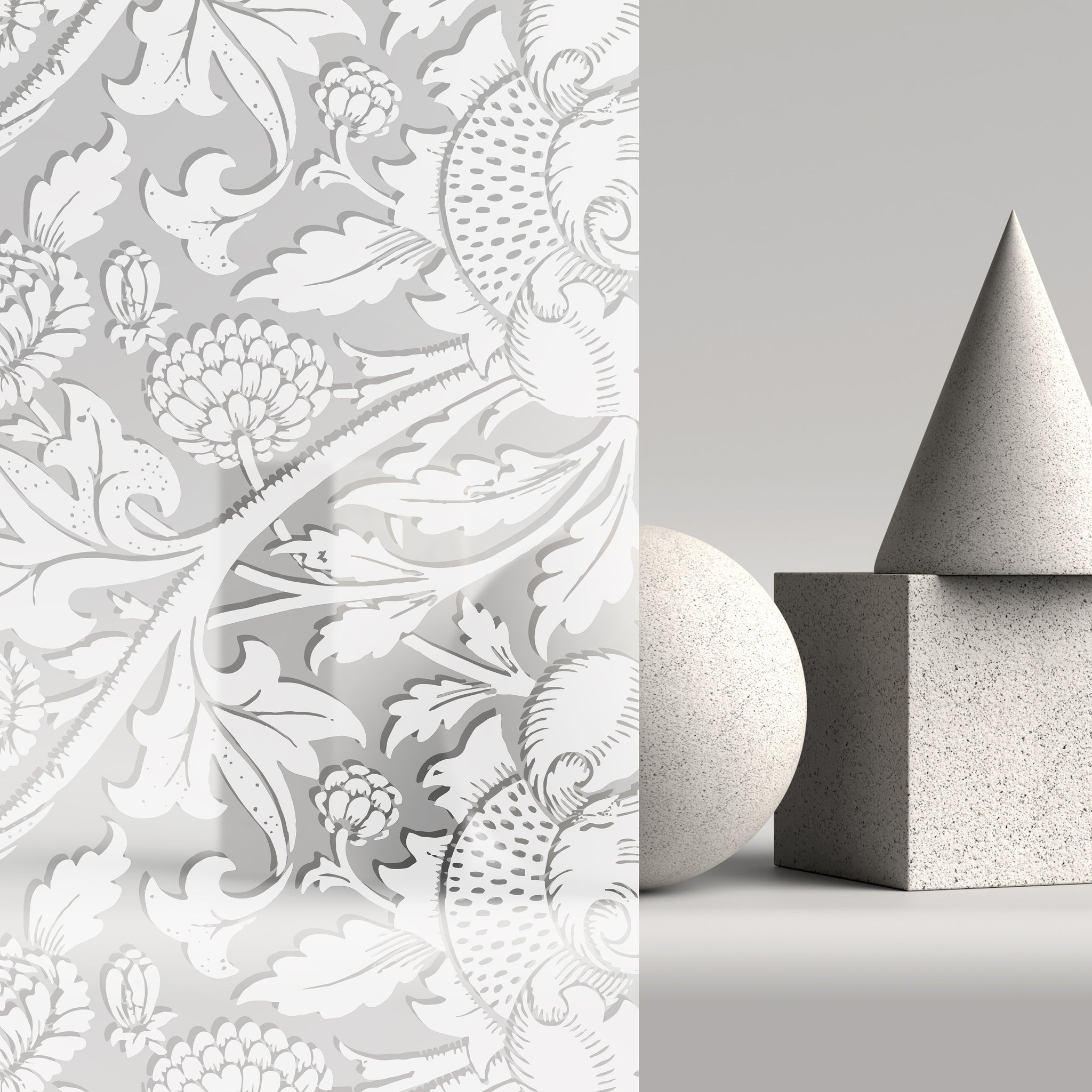 Exclusive Vintage Floral Window Film