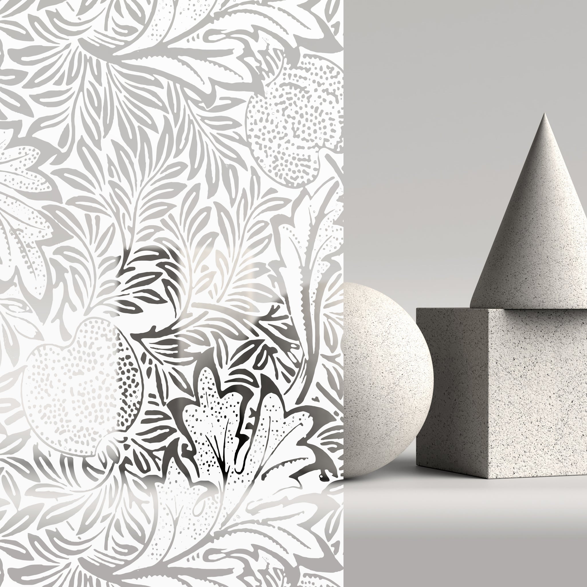Exclusive Vintage Floral Window Film