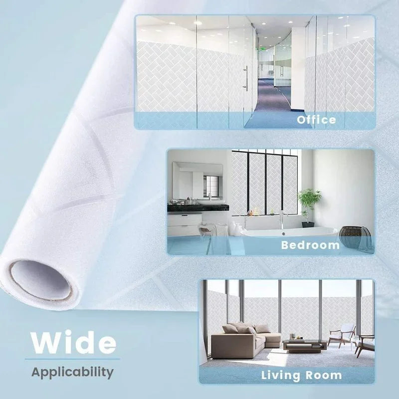 Frosted Glass Patch Window Film