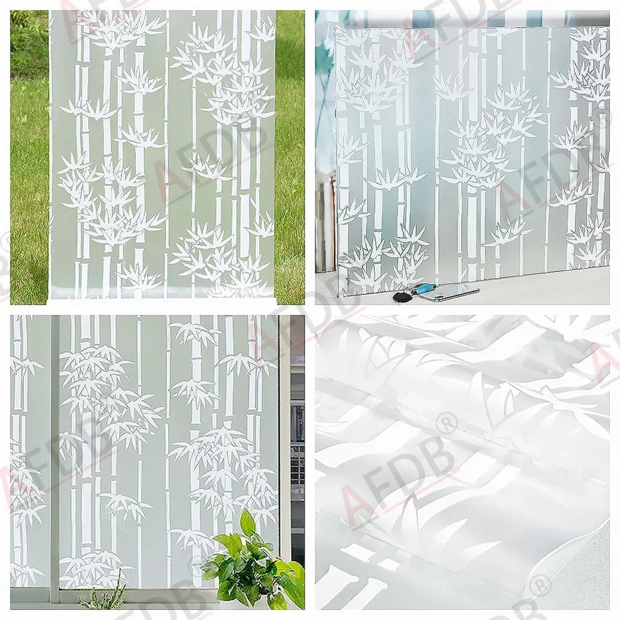 Frosted Stained Glass Window Film