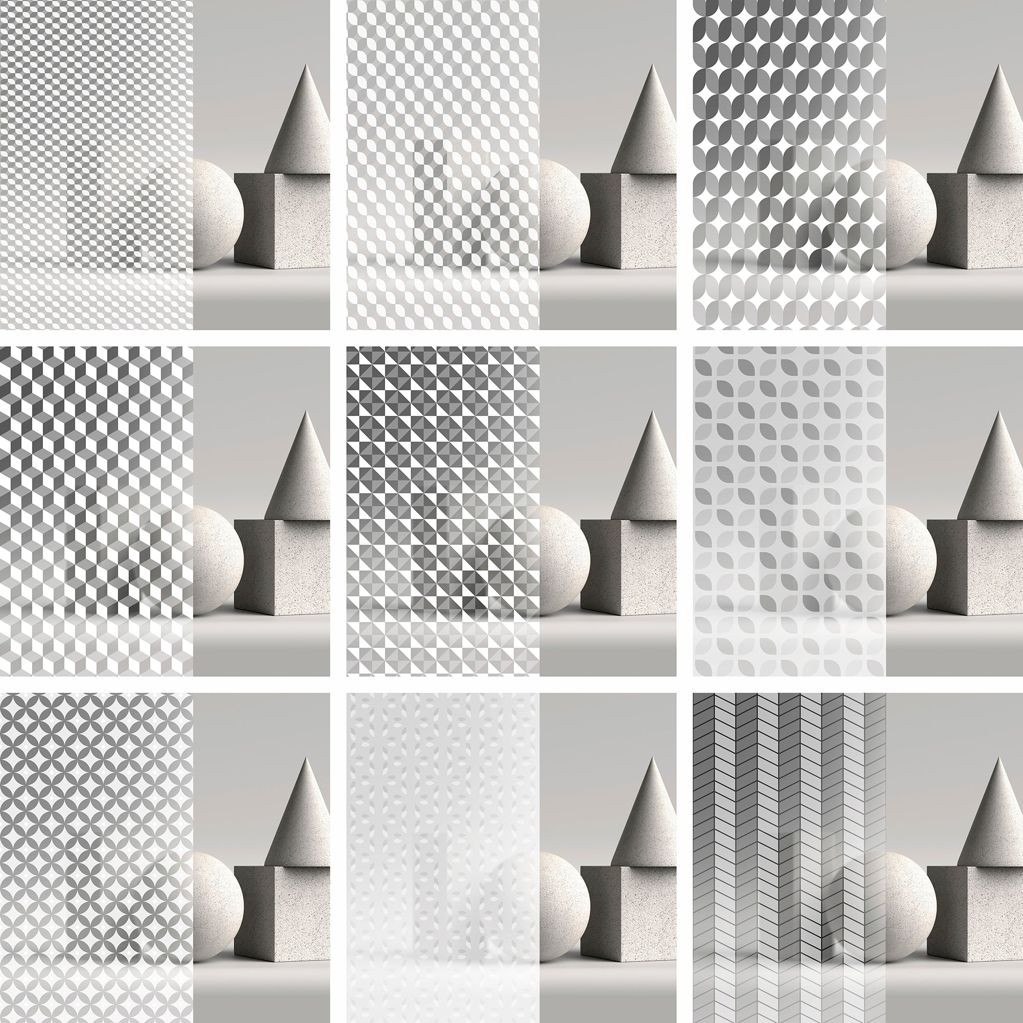 Exclusive Geometric Pattern Films Collection